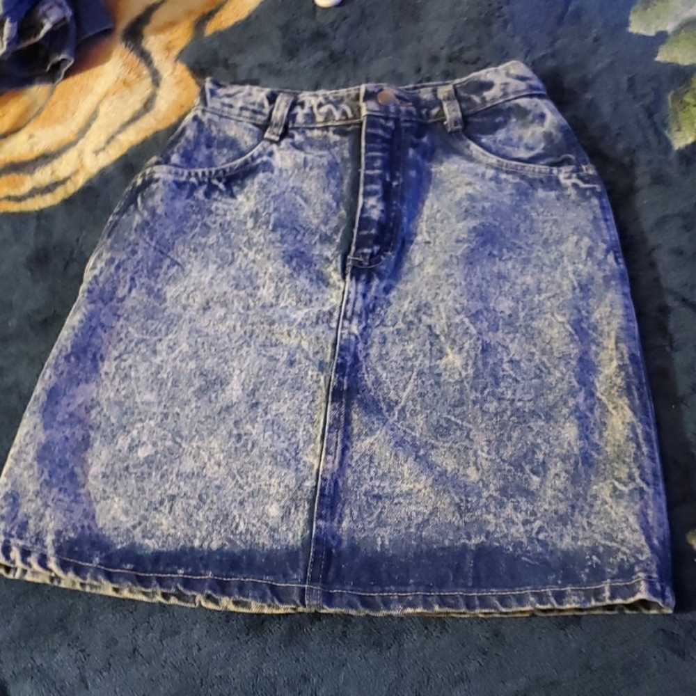 Venage Jean skirt